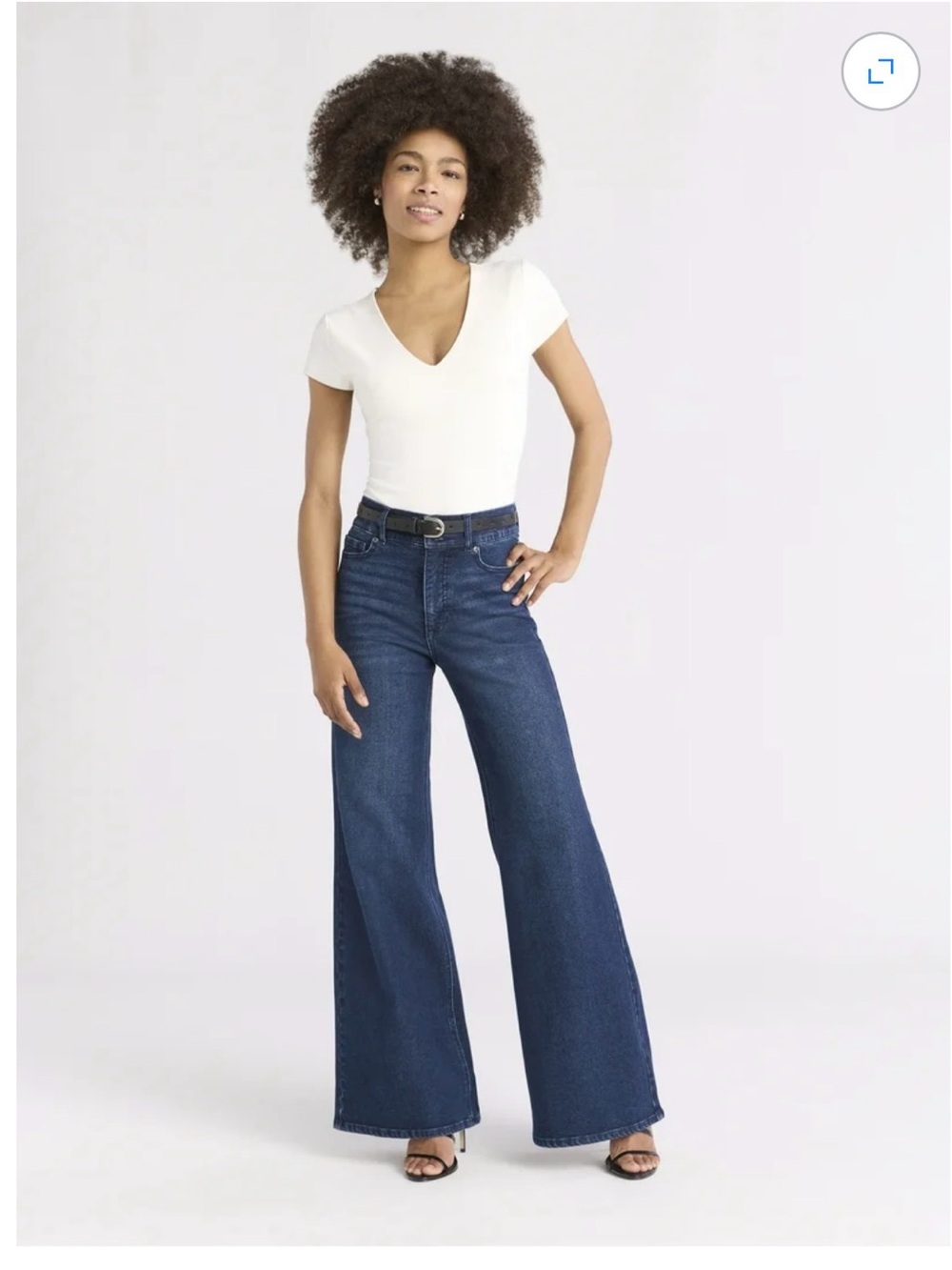 Sophia Vergara Margot Wife Leg Jeans  - color Marquie